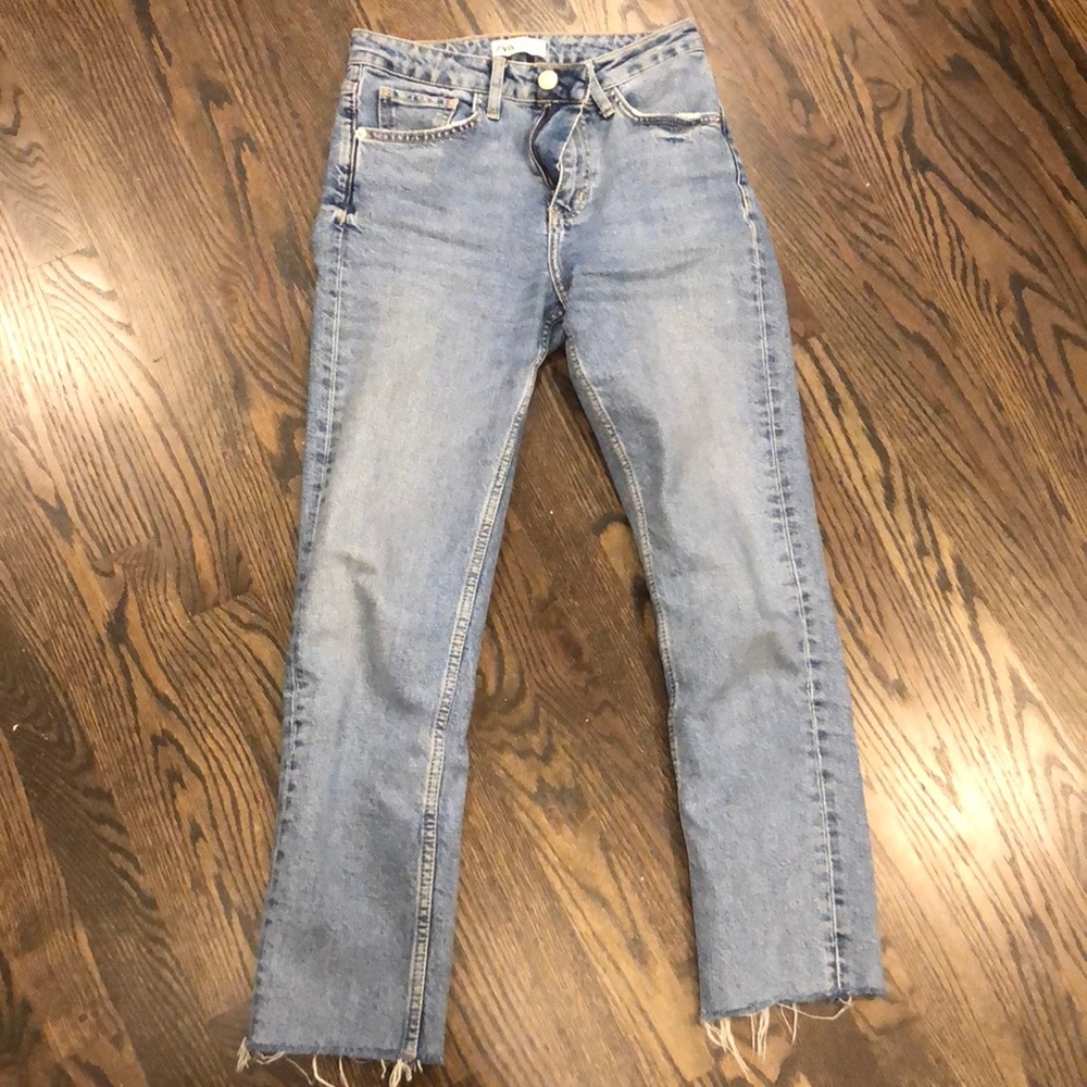 Zara straight leg jeans